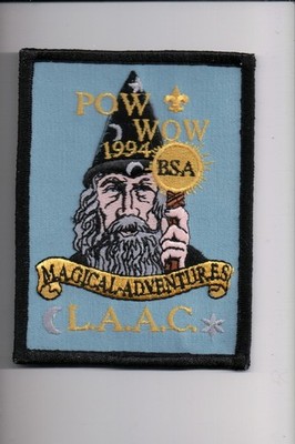 1994 LAAC Magical Adventures Pow Wow patch