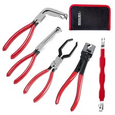 Electrical Disconnect Pliers Set, 5-Piece Professional #45 Steel Kit for