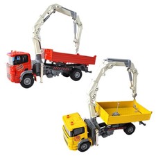Giocattolo di camion con gru, giocattolo di camion da costruzione per ragazzi di