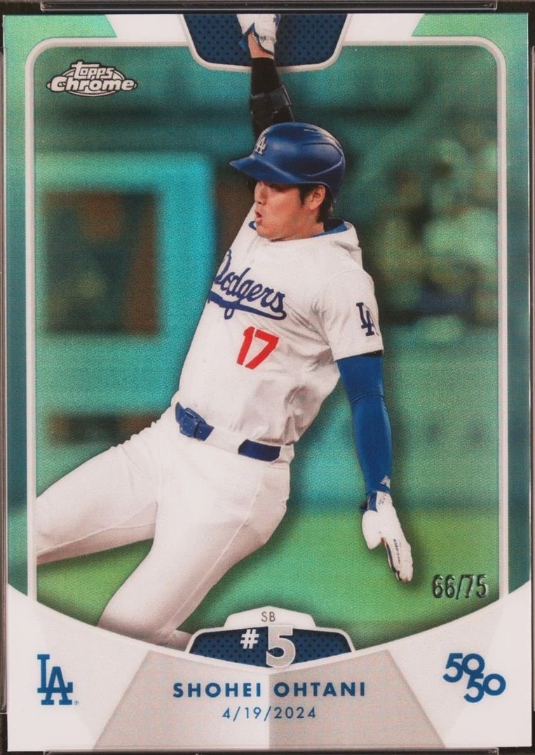 2024 Topps 50/50: Shohei Ohtani - Shohei Ohtani #9 for sale | eBay