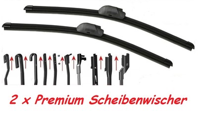 2 x premium Scheibenwischer (Set) für Renault Espace 4 & Modus & Vel Satis OVP