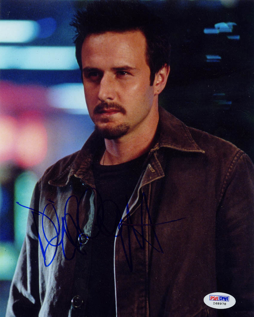 Dewey Riley Actor David Arquette SIGNED 8x10 Photo Dewey Riley Scream PSA/DNA AUTOGRAPHED ...