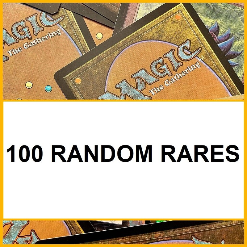 MTG 100 Random Rare Bundle Joblot - Magic the Gathering Cards