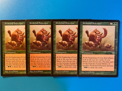 MTG 4x Preferred Selection Mirage Legacy Magic the Gathering Card x4 NM |  eBay