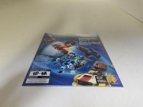 NEW MINT Sony PlayStation Move & Game Demo Disc Volume 3 PS3 Not for Resale #8E - Picture 3 of 4