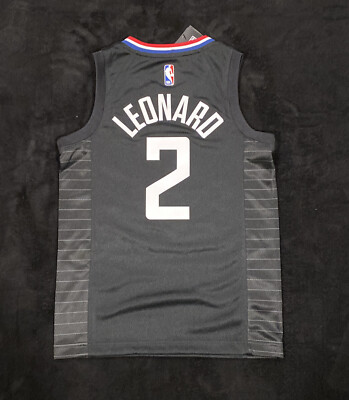 ウェア Khawai Leonard Jersey Black medium Men's San Antonio Spurs Kawhi Leonard Nike Black Swingman