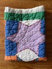 Handmade  Book Sleeve, Book Cover  8x10.￼ Sequin /beads Sen From Vintage Quilt — photo 2