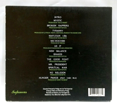CD) Prodigy – The Hegelian Dialectic (The Book Of Revelation), US