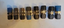 PARKER CPI 1/4"x1/4" Male Connector 4-4-FBZ package of 8
