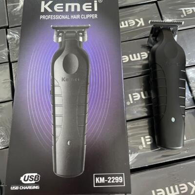 Men's Cordless Hair Clipper Electric Hair Clipper Zero Gap Trimmer Kemei-2299 