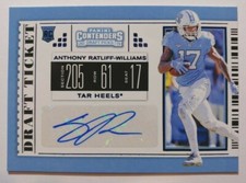 2019 CONTENDERS DRAFT PICKS RC AUTO ANTHONY RATLIFF-WILLIAMS