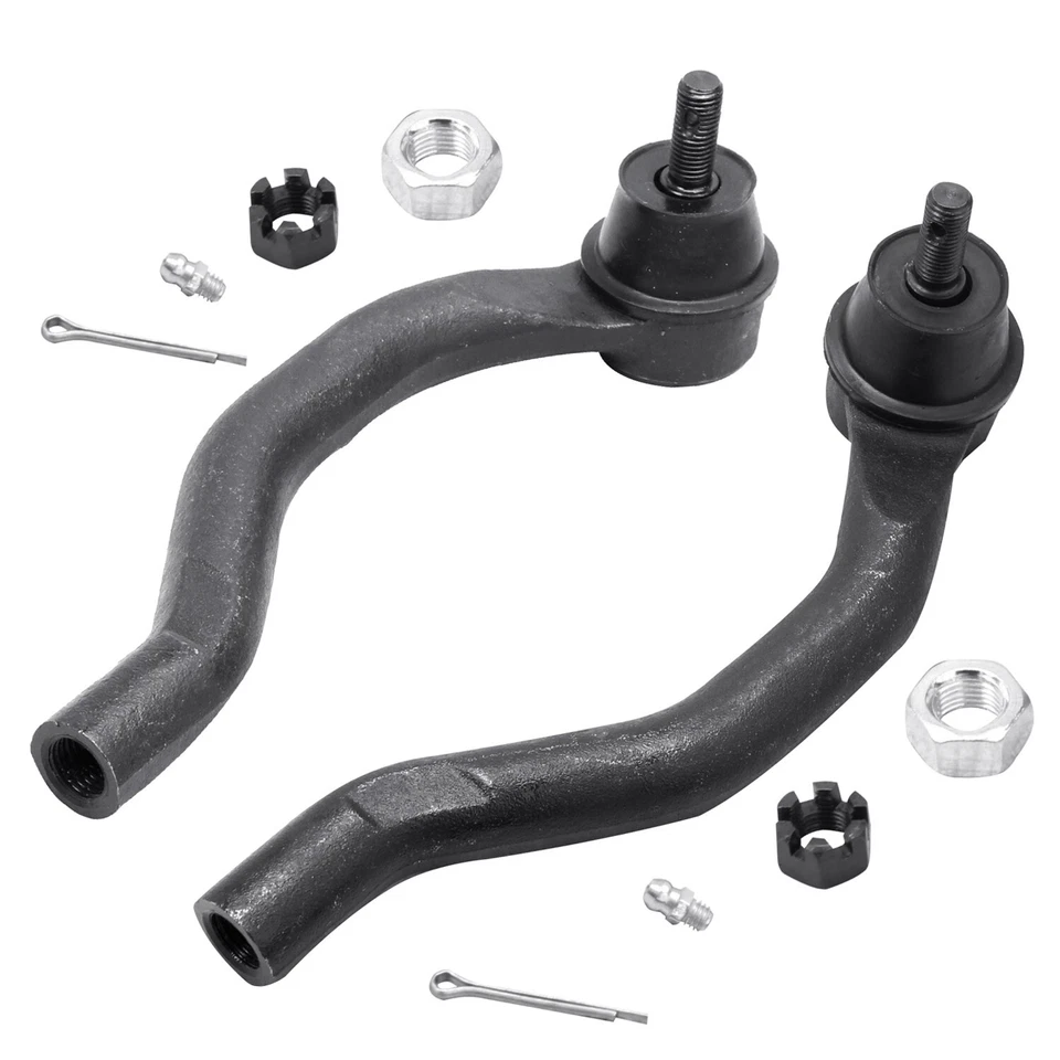 Front Power Steering Rack and Pinion Outer Tie Rods for 2004-2008 Acura TSX Base - Image 3 of 4