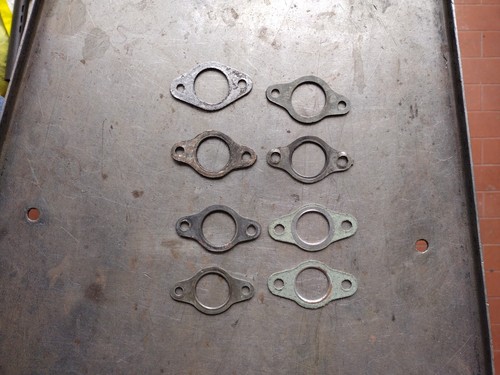 Auspuff Krümmer Dichtungen Vespa 50 (zweier Paar) gebraucht