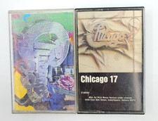 Lot 2 Chicago 17  19 Cassette tape RARE Classic Rock Guitar 80's Tested