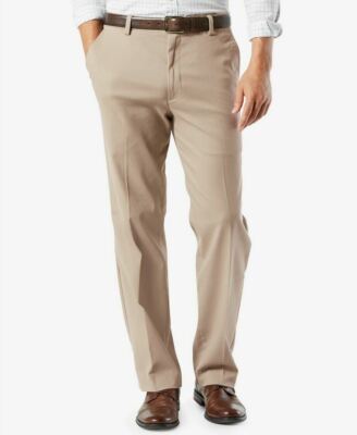 New Dockers Men's 42x30 Timberwolf Classic Fit Stretch Easy Khaki