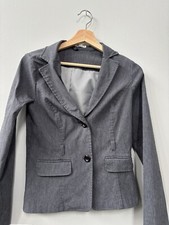 Blazer Have Have Suit Jacket Women's Size M Grey Long Sleeve