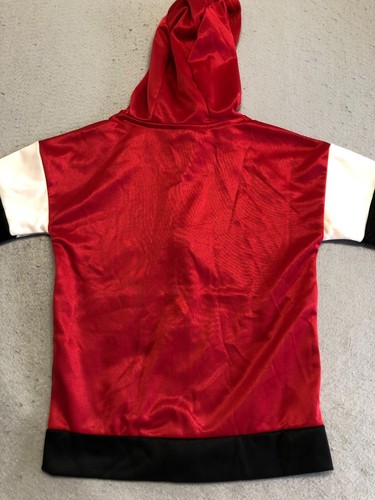 Hind Track Jacket Kids Youth Boys Large 7 Full Zip Active Light Hooded - Picture 4 of 5