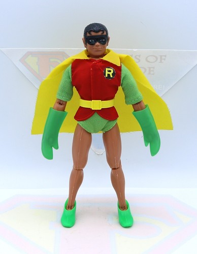 Mego Robin 1974 Vintage WGSH DC Comics Type 2 Action Figure 100% Original ~MINTY - 第 2/11 張圖片