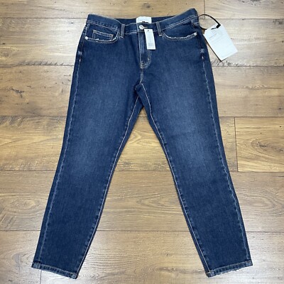 Current Elliott Jeans Womens 30 The Stiletto Canal Wash Shadow Pocket Ankle NWT