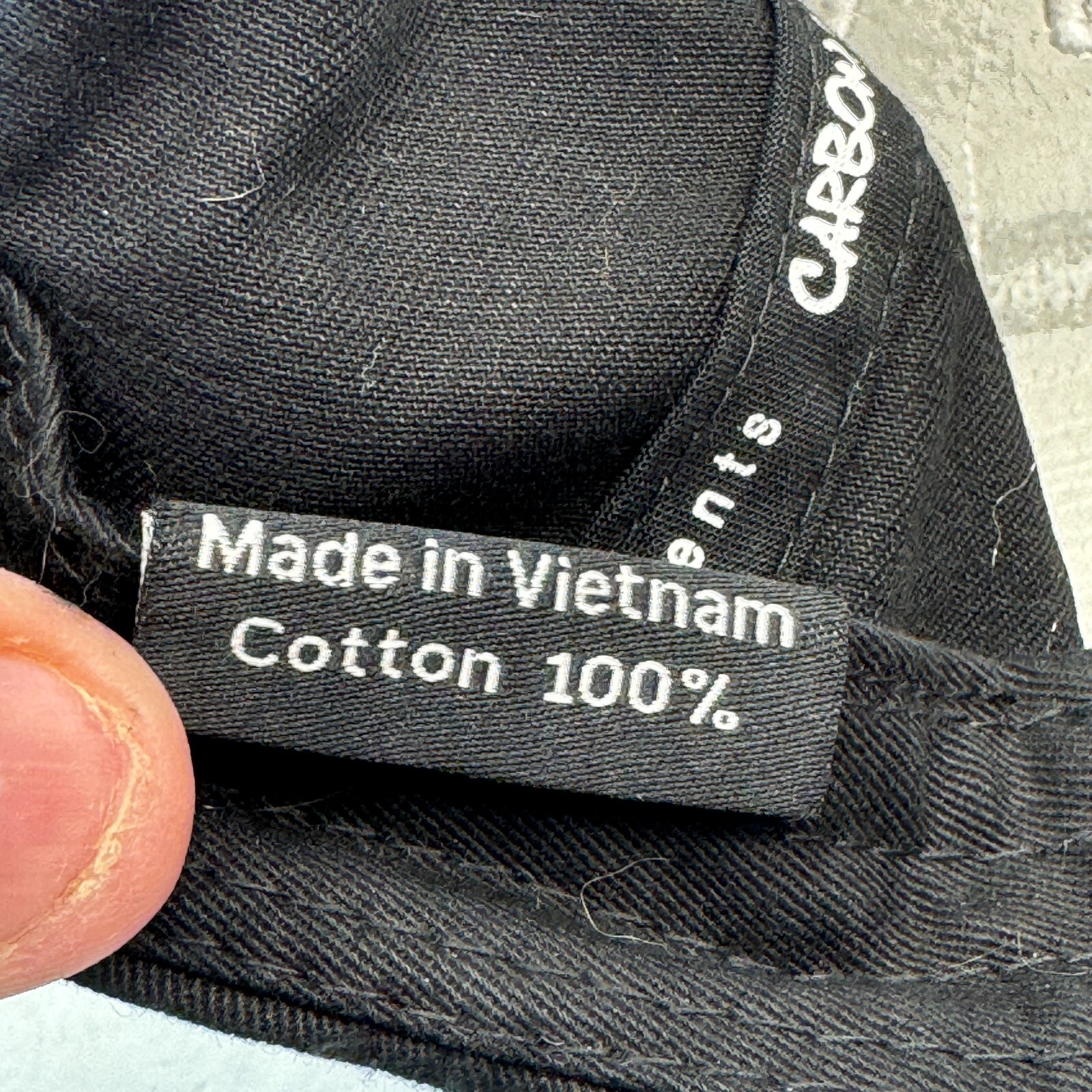 Carbon Elements Cali Bear Hat Cap Black-White Adj… - image 13