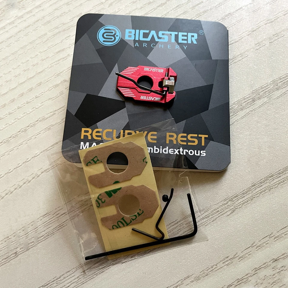 Archery Magnetic Arrow Rest Recurve Bow Takedown Bow Target Hunting Ambidextrous - Image 2 of 4