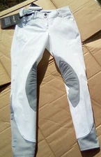 Ladies 24 R Tredstep Solo Competition White English Riding/show breeches