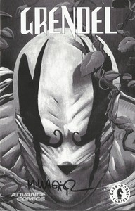 Details About Matt Wagner Art Signed Grendel Comic Ashcan Dark Horse Comics Promo - 