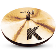 ZILDJIAN K0821 13" HI HAT TOP DRUMSET -DARK SOUND MEDIUM WEIGHT HIHAT CYMBAL NEW