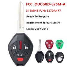Remote Head Key Fob For 2008-2017 Mitsubishi Lancer 6370a477 Oucg8d-625m-a