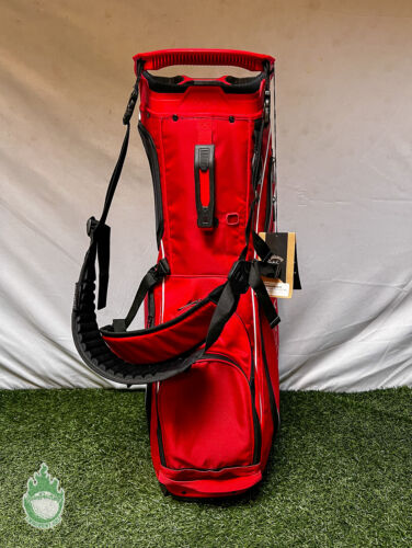 New 2022 Callaway Shadowfuse Golf Cart Carry Bag Firered Cascata - Picture 5 of 8