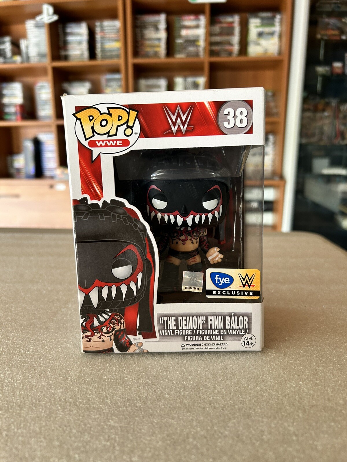 Funko Pop! Wwe “The Demon” Finn #38 Fye Exclusive