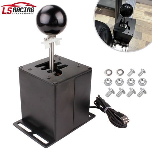 6+R H-shifter USB PC Gearshift for DIRT WRC EPIC FORCE LFS Logitech G920 G29 - 第 1/11 張圖片