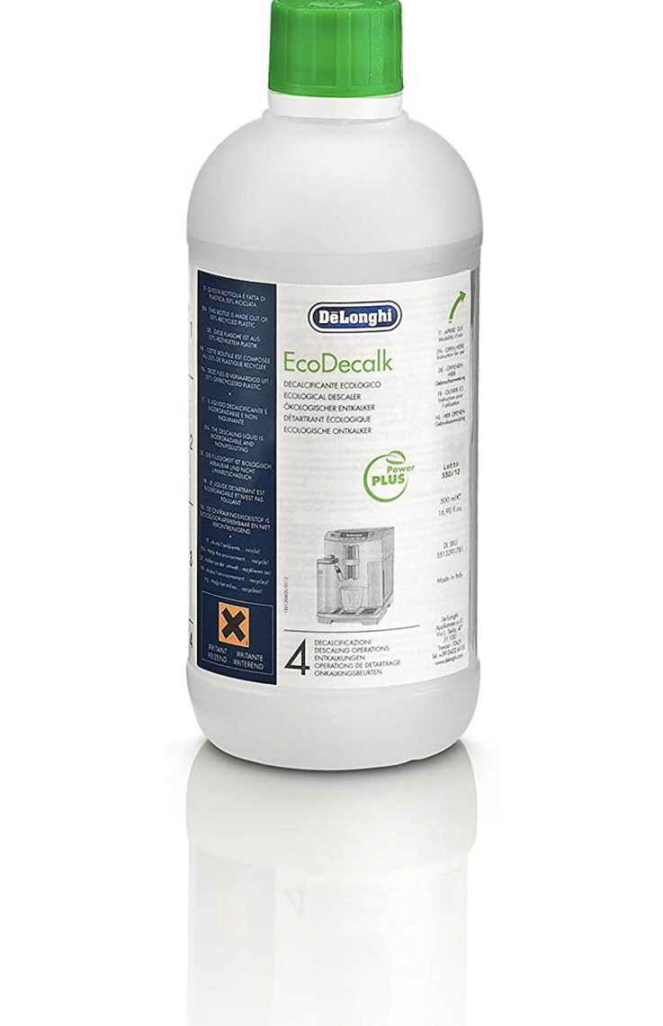 DELONGHI DESCALER ECODECALK DLSC500 Bottle 500ml 1 Pack, for All Coffee Machines eBay