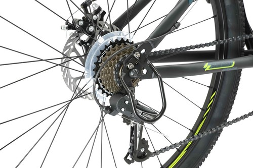 BIKESTAR Hardtail Stahl Mountainbike Fahrrad Shimano 21 Gang 27.5 Zoll MTB - Bild 12 von 37