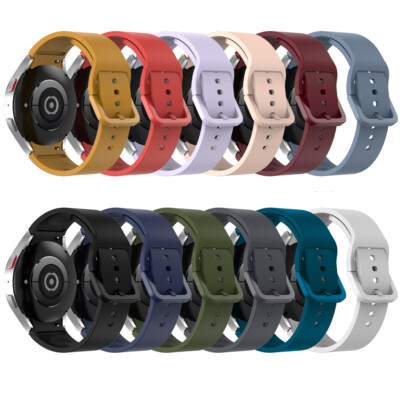 Ersatzarmband Silikon Sport Band für Samsung Galaxy Watch 4 5 Pro 6 7 FE 40/44mm