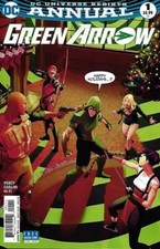 Green Arrow (6th Series) #Anl 1 NM 9.4 2017 Jamal Campbell Cover