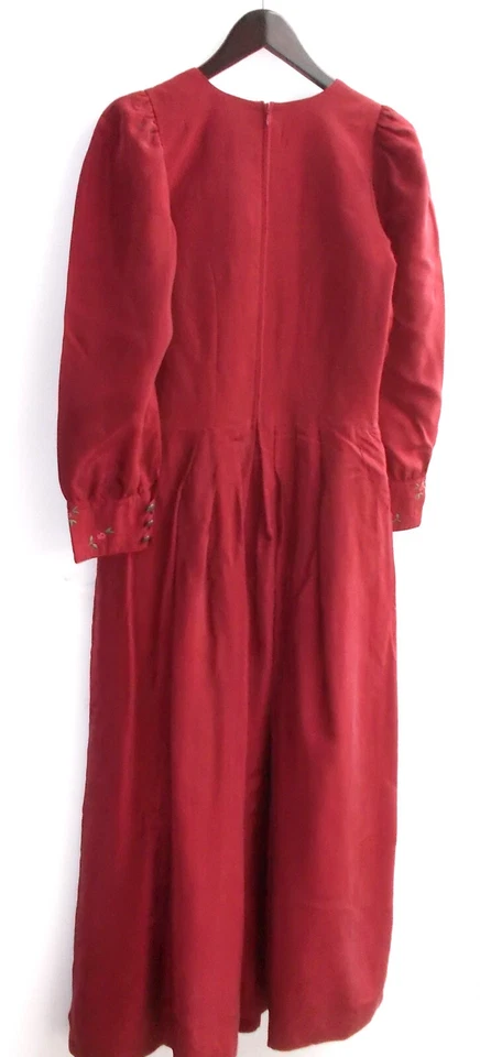 Damen Trachten Kleid rot m. Stickerei Gr. 38 v. Country Line - Bild 2 von 2