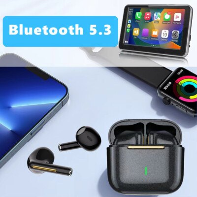 Bluetooth Earbuds Stereo Wireless In-Ear For iPhone 17/16/15/14 Samsung Earphone