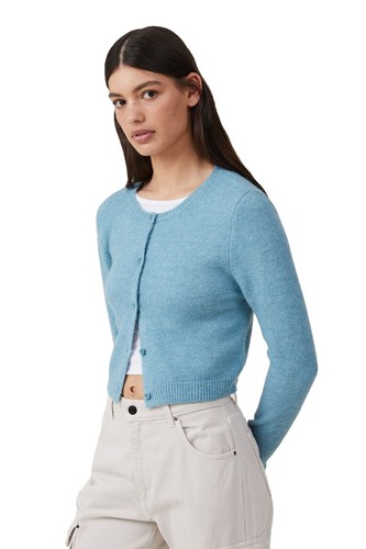 UNIQLO:C Smooth cotton crew neck sweater XS-3XL 5Color Women New