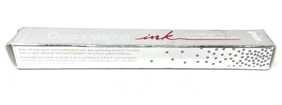 Pur Disappearing Ink 4-In-1 Concealer Pen 0.12 fl oz New In Packaging DARK - Image 3 of 3