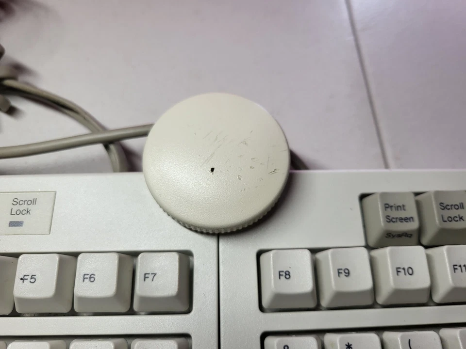 IBM M15 Keyboard Select-Ease Split Ergonomic Keyboard IBM Options Lexmark WORKS - Image 3 of 4