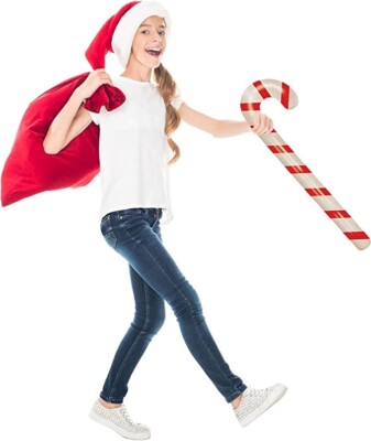 Zimmer-Bastón Inflable Para Caminar, Accesorio De Juguete, Divertido 