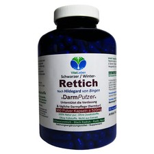 Schwarzer Rettich 360 Kapseln Black Radish NATUR pur OHNE Zusatzstoffe 26740-360