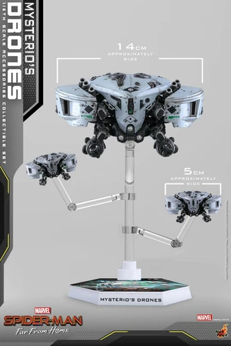 En stock Hot Toys ACS011 SPIDER-MAN: LEJOS DE CASA 1/6 DRONES MYSTERIO'S - Imagen 10 de 14