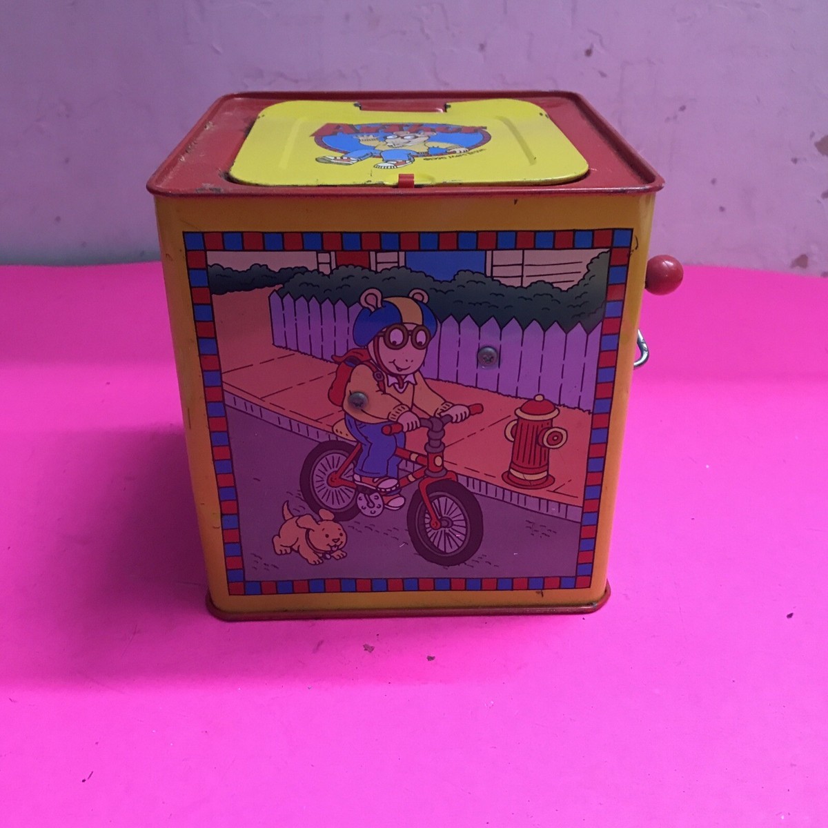 （レアサンプル品）JACK IN THE BOX Arthur Jack In The Box Schilling 1998 Music Box | eBay