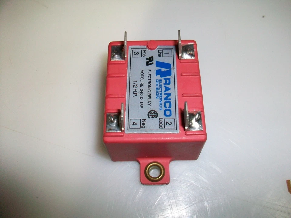 RANCO ECR 215A SOLID STATE RELAY 1/2 Hp. MODEL RE 240 D 15F - Image 3 of 4