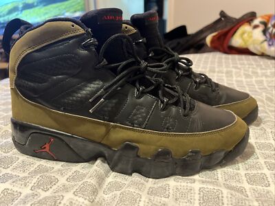 Air Jordan Retro Olive 302370-031 USED SIZE Rare Vintage 2002 