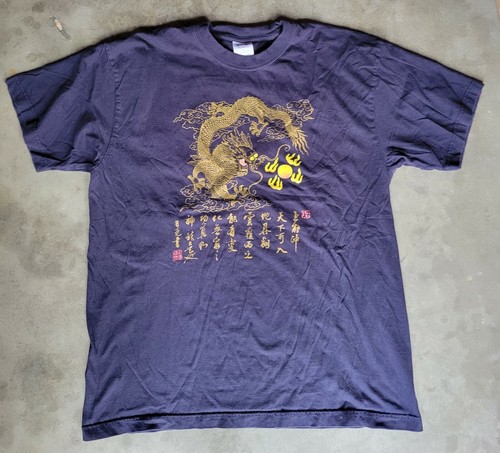 vintage Chinese Dragon Design Graphic 