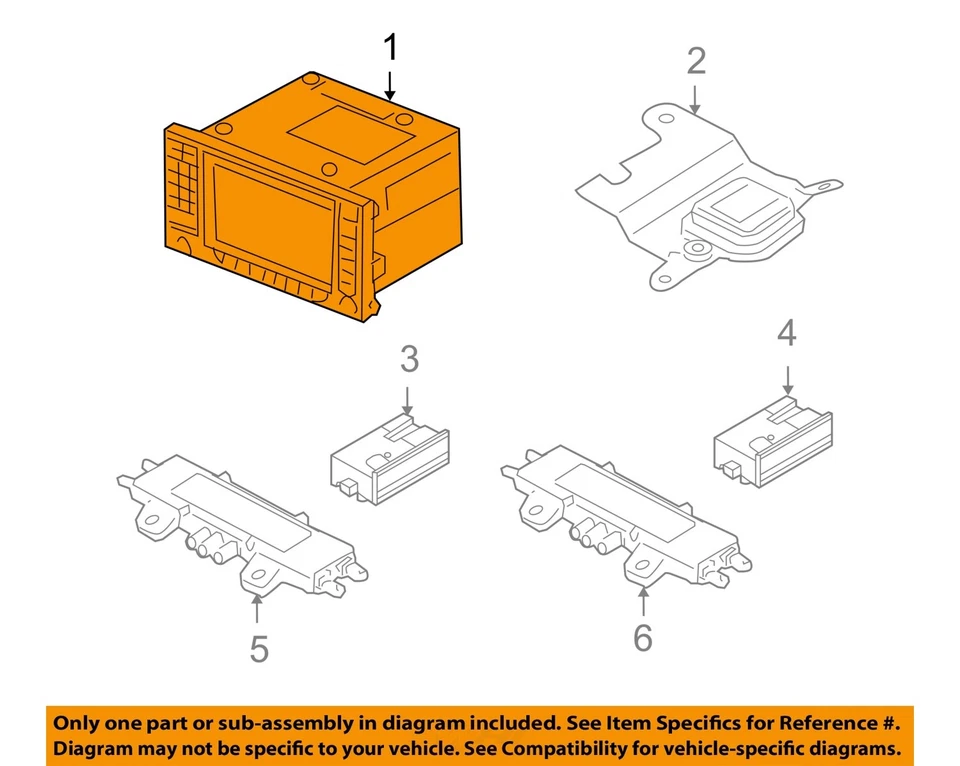 Pantalla de infoentretenimiento usada se adapta a: Porsche Cayenne 2006 pantalla de visualización tablero inferior n Foto 3 de 4