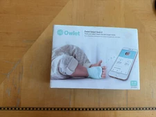 Owlet Smart Sock 2 Baby Monitor Heart Rate Oxygen Levels Sleep Data used